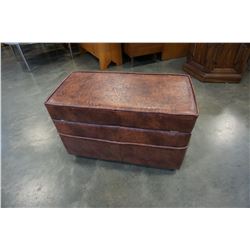 ROLLING STORAGE RECTANGLE OTTOMAN