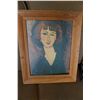 Image 1 : MODIGLIANI YOUNG WOMAN OF MONTMARTRE PRINT