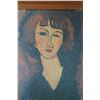Image 2 : MODIGLIANI YOUNG WOMAN OF MONTMARTRE PRINT