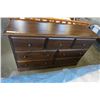 Image 1 : FLOOR MODEL SOLID PINE 7 DRAWER DRESSER DOVETAILED CONSTRUCTION LOCALLY MANUFACTURED