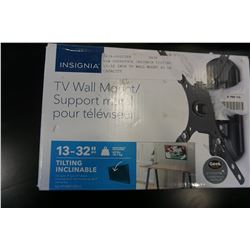 NEW OVERSTOCK INSIGNIA TILTING 13-32 INCH TV WALL MOUNT 40 LB CAPACITY