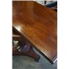 Image 8 : ANTIQUE MAHOGANY FOLD-OVER GAMES TABLE