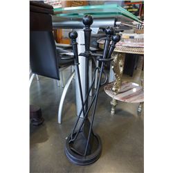 CAST IRON FIRE TOOL SET