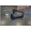 Image 1 : MODERN GLASSTOP COFFEE TABLE