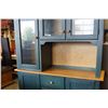 Image 2 : GREEN BUFFET AND HUTCH 2PC W/ 2 DOORS AND 4 DRAWERS