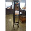 Image 1 : BROWN DRESSING MIRROR W/ STORAGE