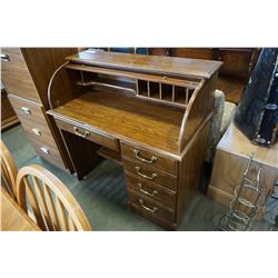 VINTAGE ROLL TOP DESK