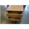 Image 3 : 2 DRAWER NIGHTSTAND