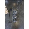 Image 1 : METAL TOILET ROLL HOLDER, WALL MOUNT MAGAZINE RACK AND HANGER