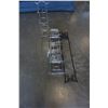 Image 2 : METAL TOILET ROLL HOLDER, WALL MOUNT MAGAZINE RACK AND HANGER