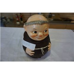 HUMMEL FRIAR COOKIE JAR CRACKED AND CHIPPED HEAD