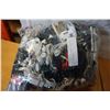 Image 2 : LARGE BAG OF ASSORTED CHARGERS AND HEADPHONES