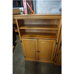 MAPLE BOOKSHELF CUPBOARD