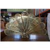 Image 1 : BRASS FIRE PLACE SCREEN