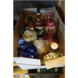 LOT OF RUM BOTTLES