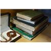 Image 2 : VINTAGE HARDCOVER BOOKS AND LEATHER CASED SWISS WATCH