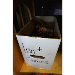 BOX OF 100 COLLECTOR COMICS