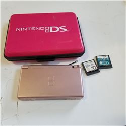 ROSE DS LITE W/ 2 GAMES AND CARRY CASE