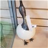 Image 1 : SILVER OSTRITCH EGG DUCK FIGURE