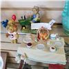 Image 1 : LOT OF 4 CHERISHED TEDDIES FIGURES DINING TABLE, JOHN DEERE, POOH BEAR, MICKEYMOUSE CLUB