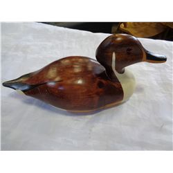 CARVED WOOD DUCK