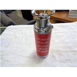 LARGE BRASS SHELL CASING AND FIRE EXTINGUISHER THERMOS