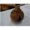 Image 4 : 2 PIECES OF CLOISONNE, EASTERN EMBROIDERED SCROLL, AND LIQUOR JUG