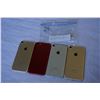 Image 2 : 4 APPLE IPHONE 7 - 2 GOLD, 1 WHITE, AND 1 PRODUCT RED - PARTS ONLY