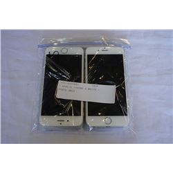 4 APPLIE IPHONE 6 WHITE - PARTS ONLY