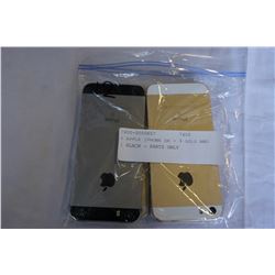 4 APPLE IPHONE SE - 3 GOLD AND 1 BLACK - PARTS ONLY