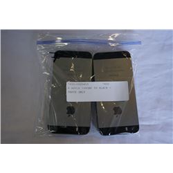 4 APPLE IPHONE 5S BLACK - PARTS ONLY