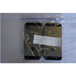 4 APPLE IPHONE 5S BLACK - PARTS ONLY