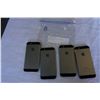 Image 3 : 4 APPLE IPHONE 5S BLACK - PARTS ONLY