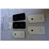 Image 2 : 2 APPLE IPHONE 5C WHITE AND 3 APPLE IPHONE 4 - PARTS ONLY