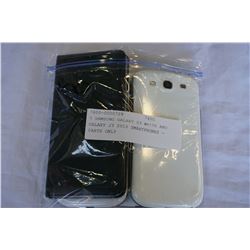 3 SAMSUNG GALAXY S3 WHITE AND GALAXY J3 2016 SMARTPHONES - PARTS ONLY
