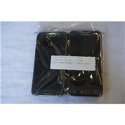 5 SAMSUNG GALAXY J3 PRIME BLACK SMARTPHONES - PARTS ONLY