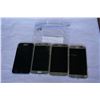 Image 3 : 4 SAMSUNG GALAXY S7 SMARTPHONES - PARTS ONLY