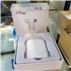 Image 1 : NEW I7S BLUETOOTH EAR BUDS, WHITE WITH CHARGING CASE - RETAIL $79