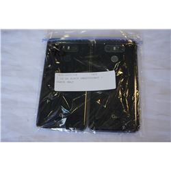 2 LG G6 BLACK SMARTPHONES - PARTS ONLY