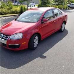 2007 VOLKSWAGEN JETTA 2.5, 4 DOOR SEDAN, AUTOMATIC, 137980KM, WITH KEY FOB AND REGISTRATION