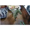 Image 3 : VINTAGE METAL HORSE, CHINA PLATES, BUTTER WARMERS AND MINI GLOBE LIGHTS