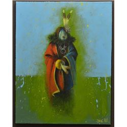 NAVAJO INDIAN PAINTING (BAHE)