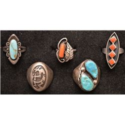 NAVAJO INDIAN RINGS