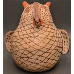 ZUNI INDIAN POTTERY OWL