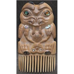 TLINGIT INDIAN HAIR COMB