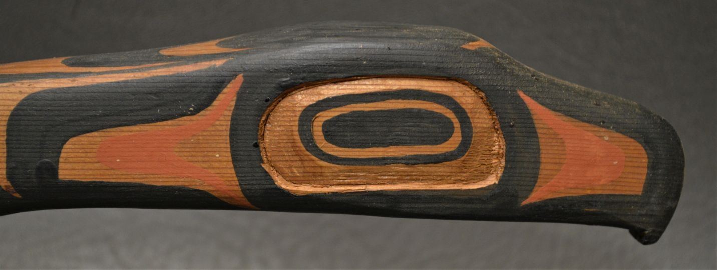 TLINGIT INDIAN LOON RATTLE ( ODIN LONNING)