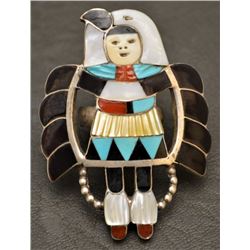ZUNI INDIAN RING (MADELINE BEYUKA)