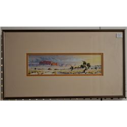 NAVAJO INDIAN PAINTING (DRAPER)