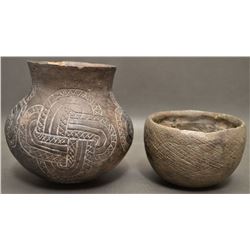 MOUND BUILDER POTTERY ITEMS