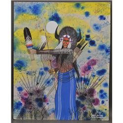 KIOWA INDIAN (DAU-LAW-TAINE)